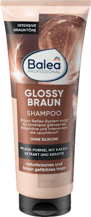 Šampon za sijoče rjave lase GLOSSY BRAUN Balea PROFESSIONAL
