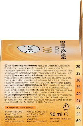 Gesichtscreme Q10 Anti-Falten Energy 24H-Pflege Balea
