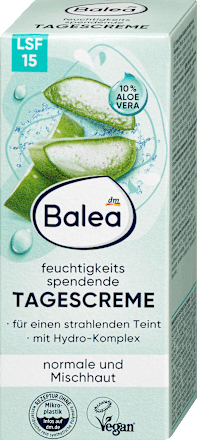 Feuchtigkeitscreme LSF 15 Balea