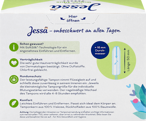 Tampons Super Plus Jessa