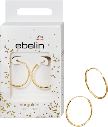 Creolen klassisch vergoldeter Modeschmuck ebelin