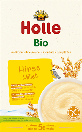 Getreidebrei Hirse ab dem 5. Monat Holle
