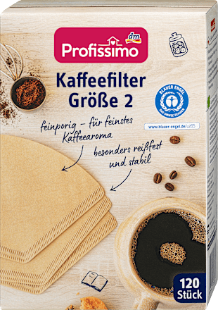 Kávové filtre veľ. 2 Profissimo