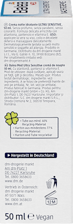 Nachtcreme Ultra Sensitive  Balea med