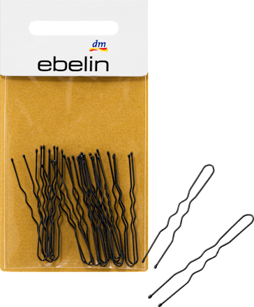 Haarnadeln kurz schwarz ebelin