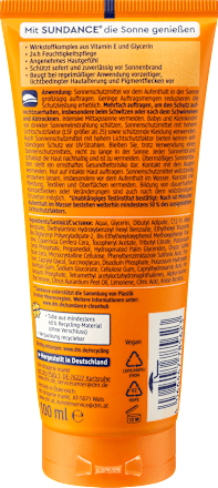 Sonnencreme LSF 30 SUNDANCE