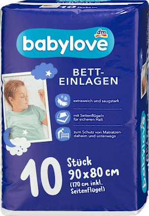 Betteinlagen (90x80 cm) babylove