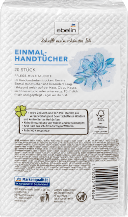 Einmalhandtücher ebelin