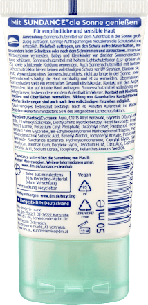Слънцезащитен флуид за лице и деколте Sensitiv SPF 30 sundance