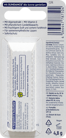 Balzam za usne, SPF 30 SUNDANCE