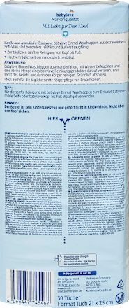 Einmal Waschlappen babylove