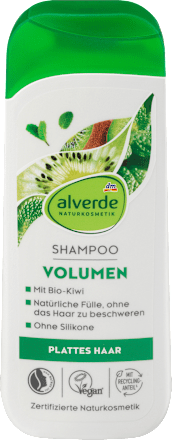 Szampon nadający objętość, bio kiwi i bio mięta jabłkowa alverde NATURKOSMETIK