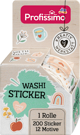 Sticker Washi auf Rolle "Home" Profissimo
