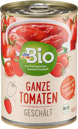 Bio olupljeni celi paradižniki v lastnem soku dmBio