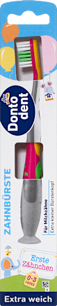 Четка за първи зъбки, екстра мека, различни цветове/мотиви Dontodent