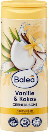 Krémtusfürdő vanília és kókusz illattal Balea