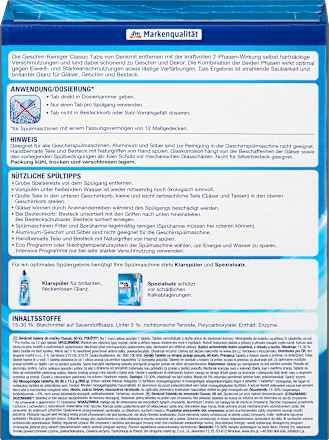 Geschirrspülmittel-Tabs Classic  Denkmit