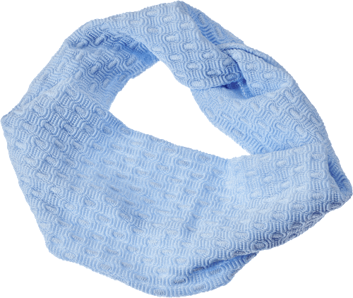 Haarband Turban-Style blau ebelin
