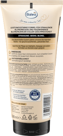 Brilliant Blond regenerator za kosu  Balea PROFESSIONAL