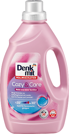 Detergent lichid pentru haine din lână 30 spălări Denkmit