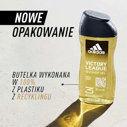 Żel pod prysznic 3w1 Victory League adidas