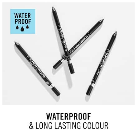 Vodootporna olovka za oči Scandal’Eyes – 001 Black RIMMEL LONDON