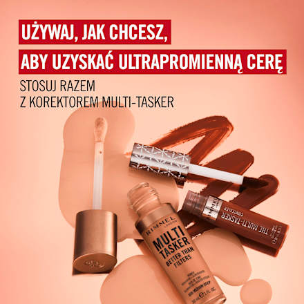 Primer 3w1 Multi Tasker Better Than Filters 002 Fair Light RIMMEL LONDON