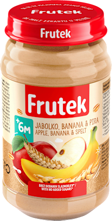 Voćna kašica od jabuke i banane s pirom, 6+mj. Frutek