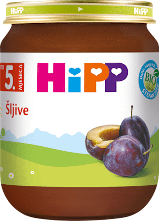 EKO voćna kašica – šljive, 5 + mj. HiPP