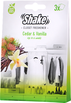 Mirisne granule za ormar – cedar i vanilija Shake