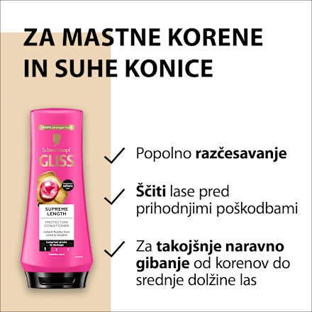Balzam Supreme Length Schwarzkopf GLISS