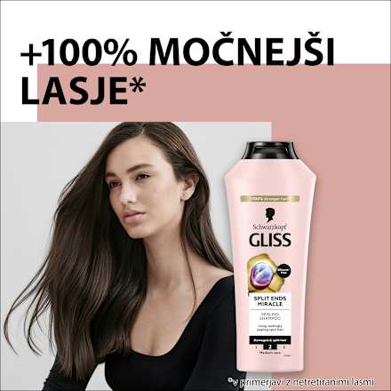 Šampon Split Ends Miracle Schwarzkopf GLISS