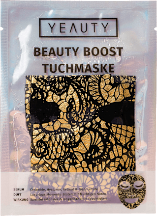 Maska za obraz v obliki krpe Beauty Boost YEAUTY