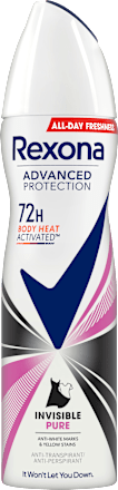 Antiperspirant v spreju Advanced Protection Invisible Pure Rexona
