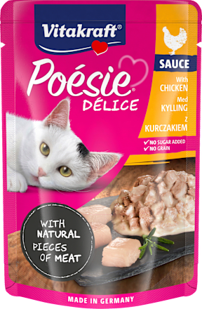 Hrana za odrasle mačke Poésie Délice s piščančjimi prsi Vitakraft