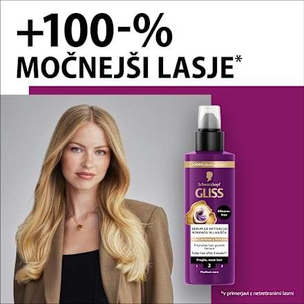 Serum za lomljive in slabotne lase Full Hair Wonder Schwarzkopf GLISS