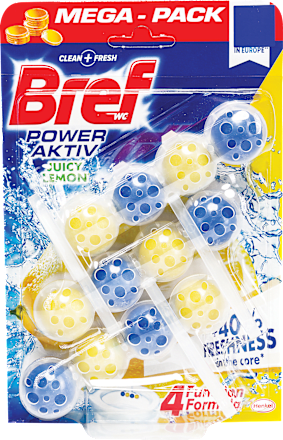 Odorizat toaletă Power Acktiv Lemon Bref