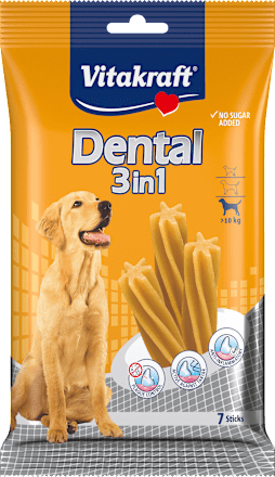 Dopolnilna hrana za pse Dental 3 v 1 Vitakraft