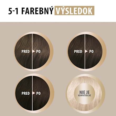 Farba na vlasy - 5-1 chladná svetlá hnedá Schwarzkopf CREME SUPREME