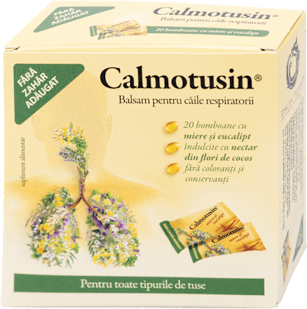 Calmotusin drops Dacia Plant