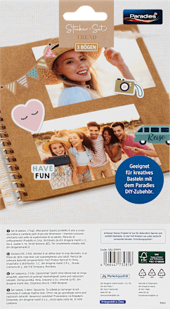 Sticker-Set Trend Paradies