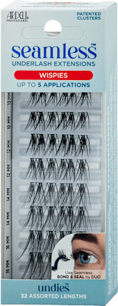 Künstliche Wimpern Seamless Underlash Extensions Undies Wispies ARDELL