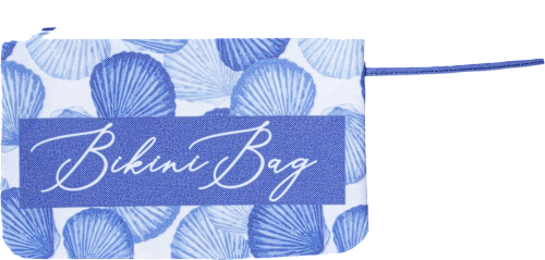 Bikini Bag Blau PURSET