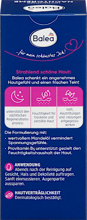 Nachtcreme reichhaltig mit Mandelöl Balea