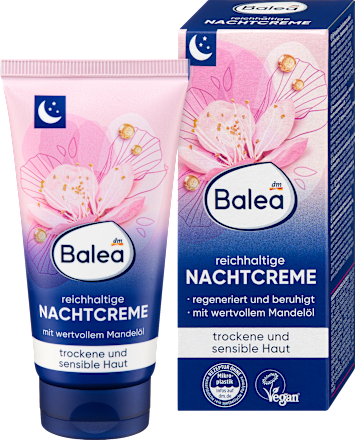 Nachtcreme reichhaltig mit Mandelöl Balea