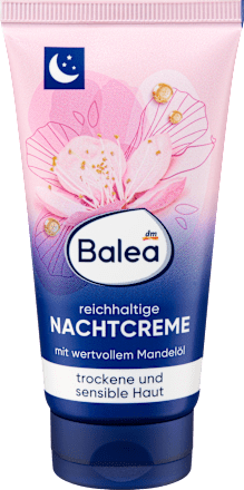 Crema notte nutriente con olio di mandorle Balea