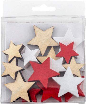 Weihnachtsdeko Holzsterne KUWOPA