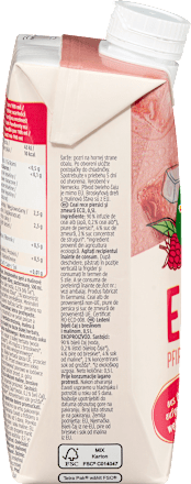 Bio jeges tea, fehér tea őszibarackvelővel és málnalével dmBio