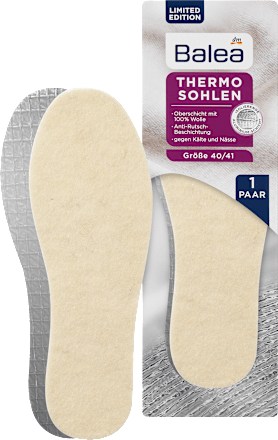 Wärmesohlen Gr.40-41 (1 Paar) Balea