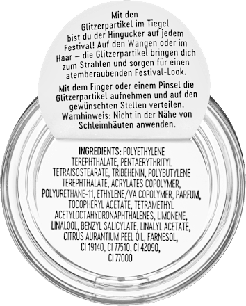 Glitter Topper Festival Vibes 060 Grün trend !t up